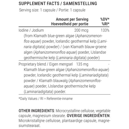 Sea Kelp Enhanced Iodine