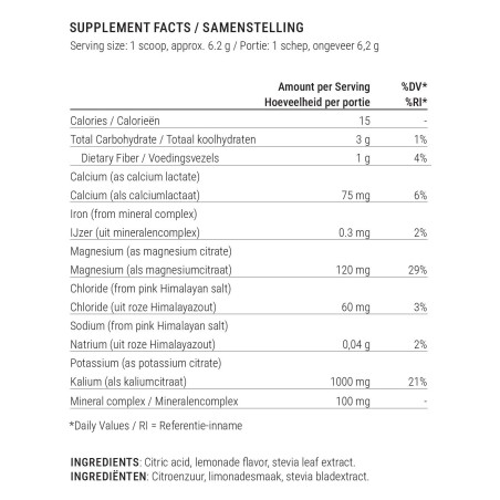 Электролиты «Лимонад-плюс»