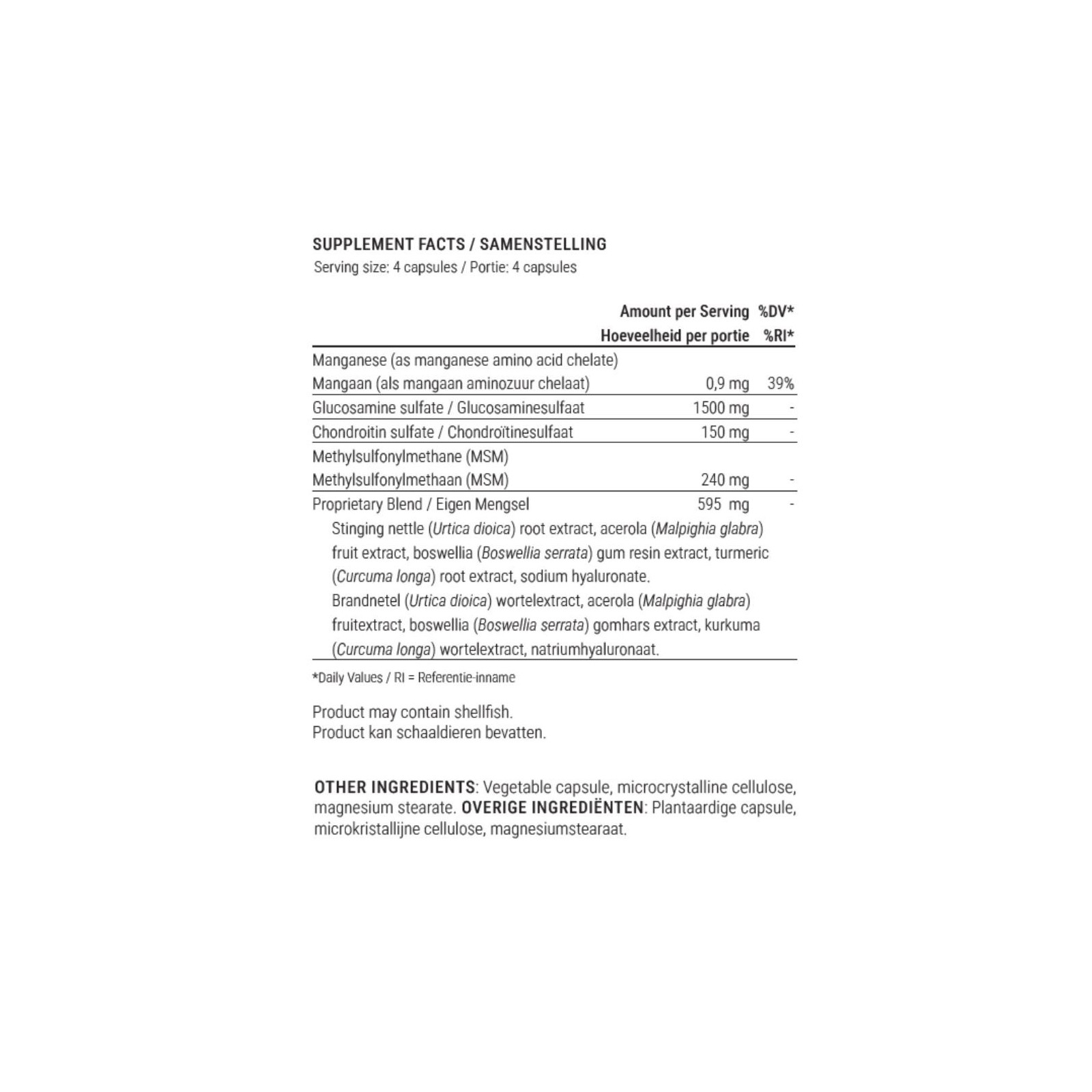 Glucosamine Chondroitin