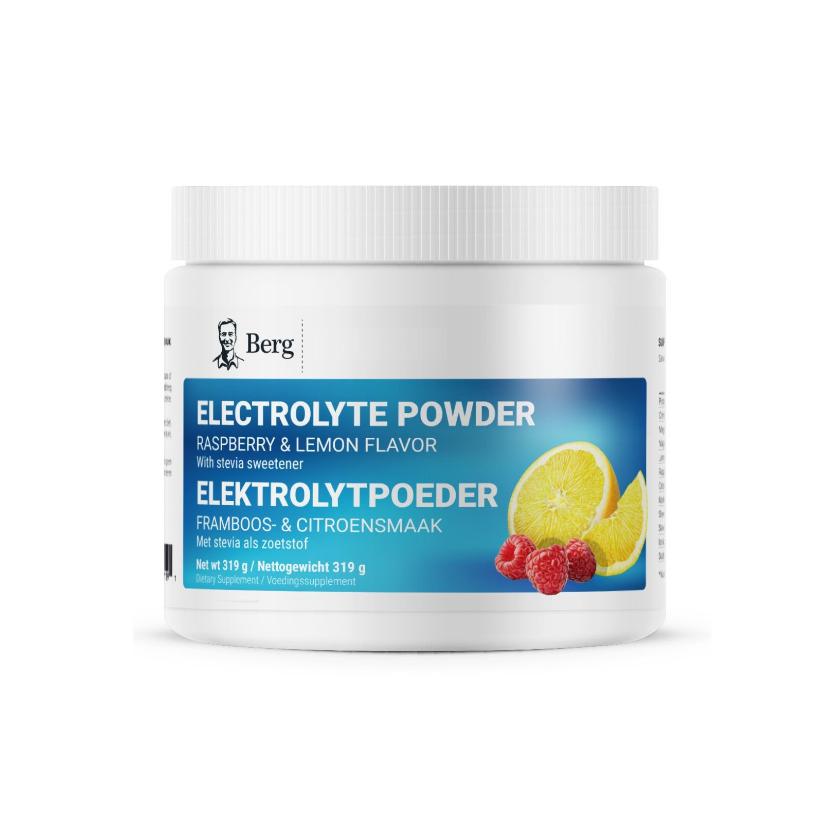 Electrolyte Powder Raspberry Lemon Flavor 50 servings