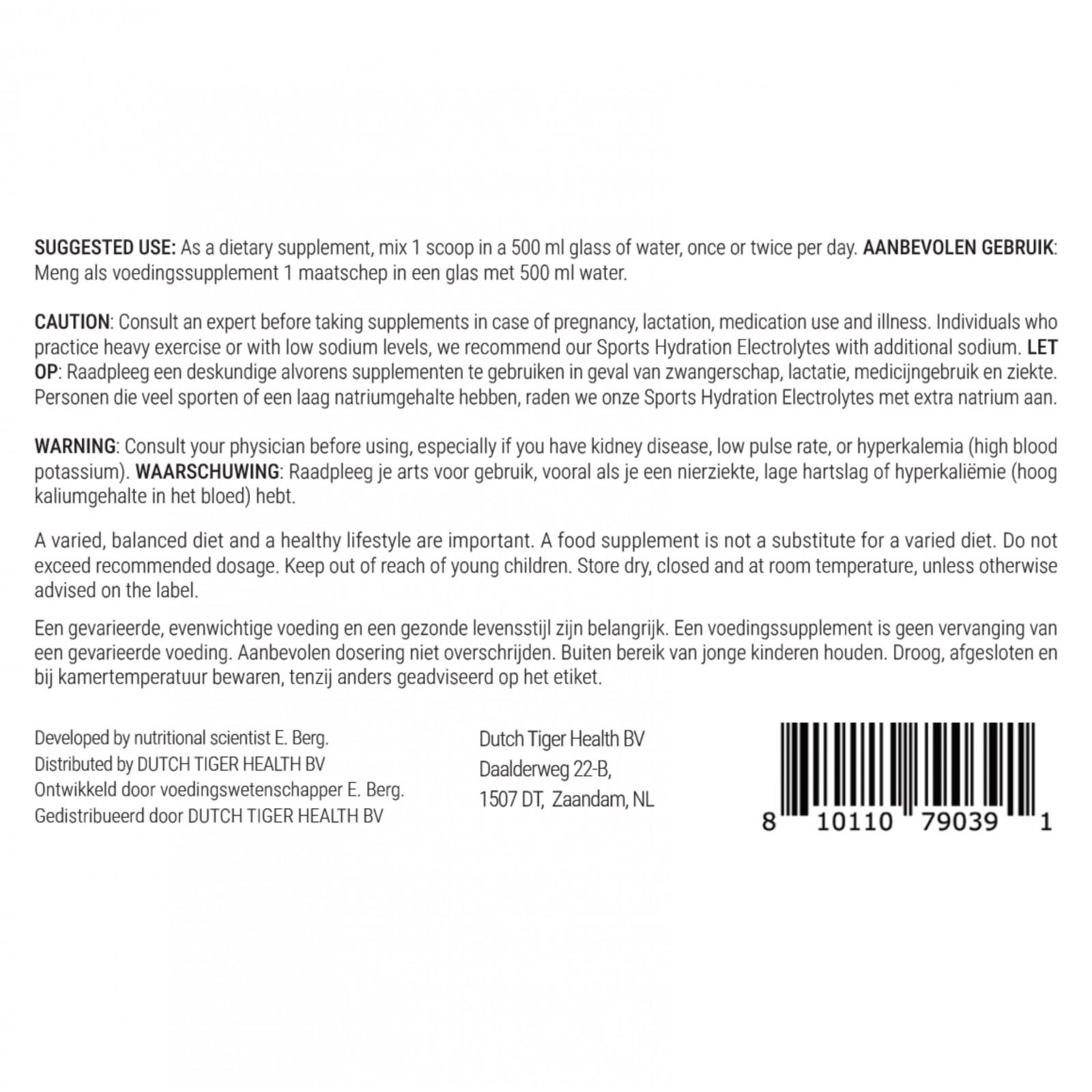 Pó de Eletrólitos Sabor Uva Natural – 50 porções