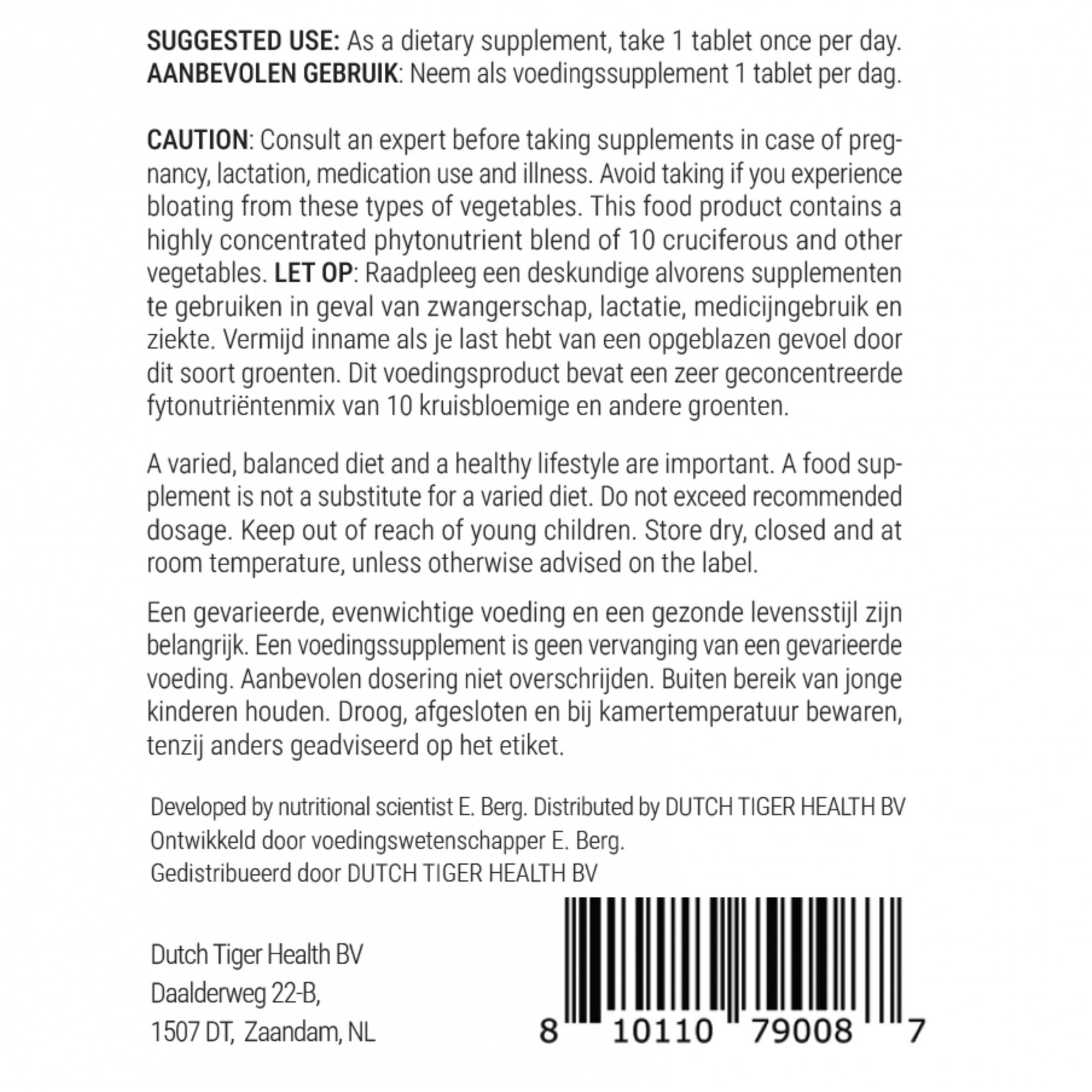 Greens Superfood - Cruciferous Blend - 250 tablets