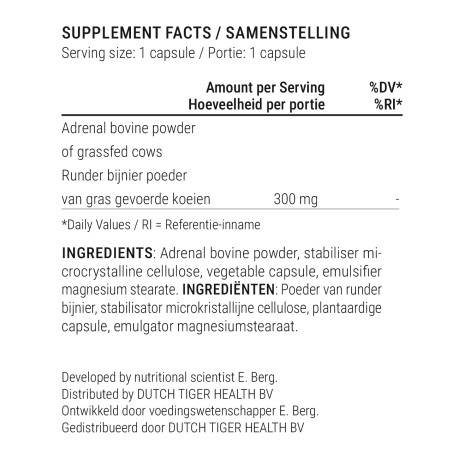 Bovine adrenal powder