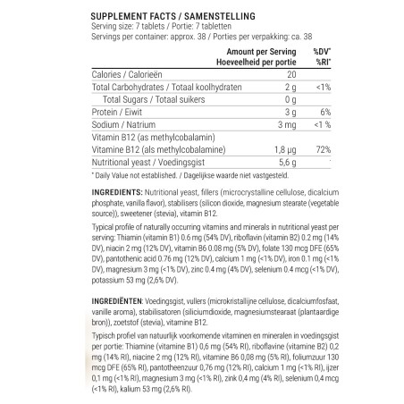 Nutritional Yeast Tablets