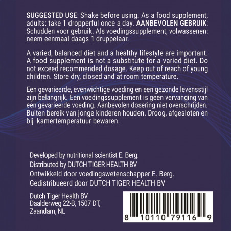 Vitamin D3 and K2 with MCT Oil