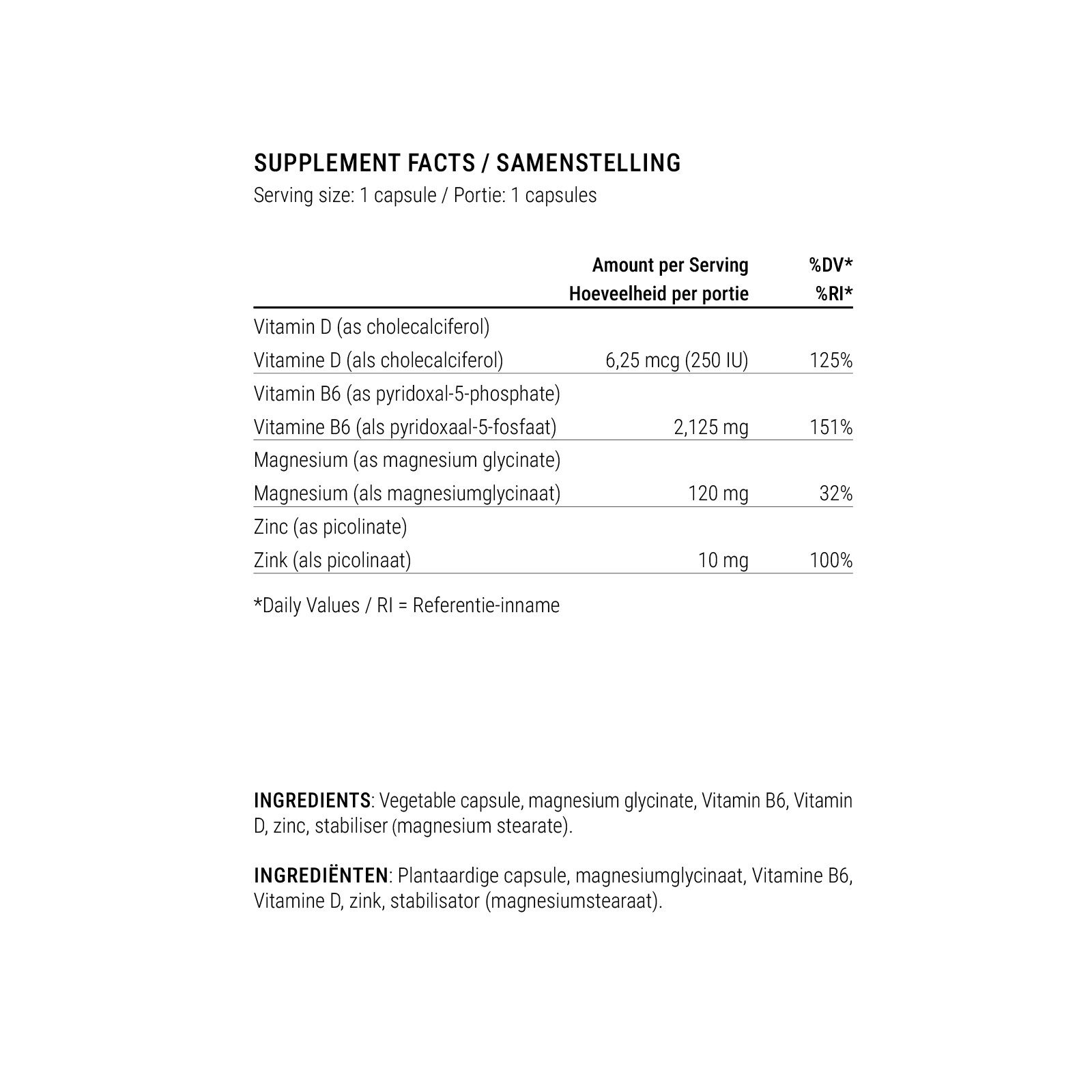 Magnesium Glycinate (150 Capsules)