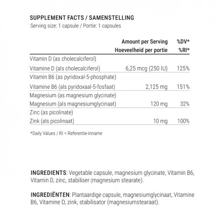 Magnesium Glycinate (90 Capsules)
